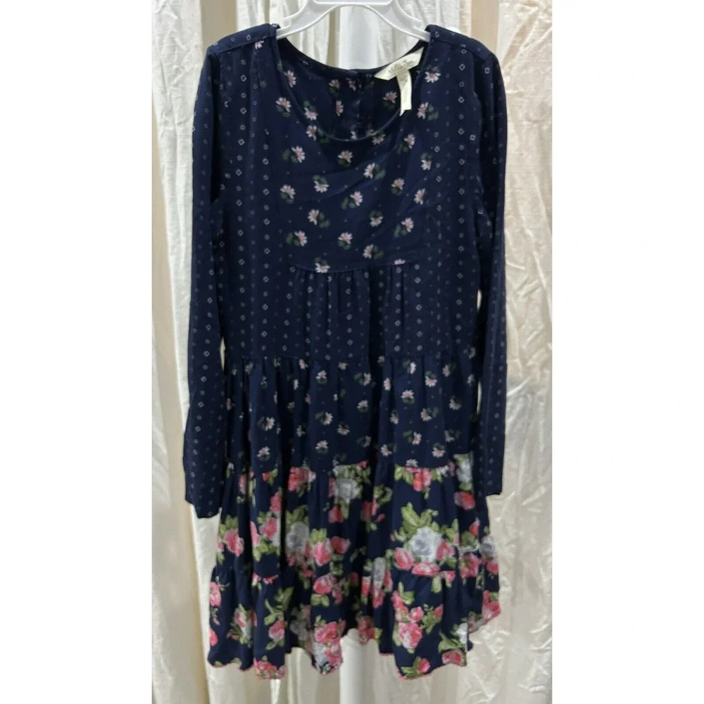 Matilda Jane Dream Chasers Twirl in‎ Floral Dress Girls Size 12 EUC Mommy & Me